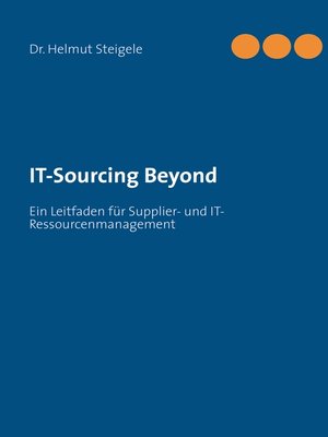 cover image of IT-Sourcing Beyond